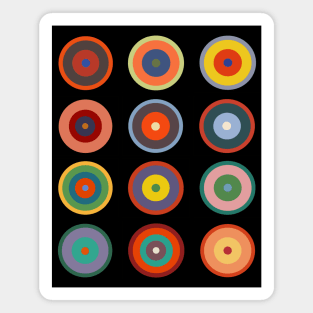 Kandinsky Circles Magnet